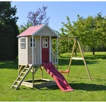 WENDITOYS Spielturm &raquo;Alpaka&laquo;, BxHxT: 350 x 242 x 290 cm, Holz, natur - beige
