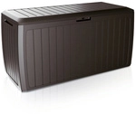 PROSPERPLAST Auflagenbox &raquo;Board&laquo;, BxHxL: 470 x 595 x 1166 mm, UV-best&auml;ndig - braun
