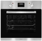 Exquisit Einbau-Backofen &raquo;EBE 657-2U&laquo;, 59 l, metall, silbergrau - silberfarben