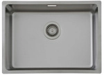 RESPEKTA Sp&uuml;le, BxHxL: 59 x 22,5 x 43,5 cm, Edelstahl - silberfarben