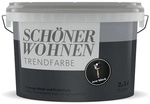 SCH&Ouml;NER WOHNEN FARBE Wandfarbe &raquo;Trendfarbe, new black&laquo;, matt - schwarz
