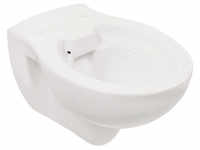 aquaSu® Wand WC, Tiefspüler, weiß, mit Spülrand - weiss