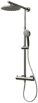 SCHULTE Duschsystem &raquo;Classic&laquo;, HxT: 155,4 x 43,4 cm, Messing, inkl. Thermostat -