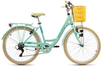 Dacapo Cityrad &raquo;Cantaloupe&laquo;, 6 G&auml;nge, Reifengr&ouml;&szlig;e: 28", gr&uuml;n - gruen