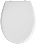 WENKO WC-Sitz &raquo;Gubbio&laquo;, Duroplast, oval, mit Softclose-Funktion - weiss