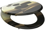 SCH&Uuml;TTE WC-Sitz &raquo;Sea Stone&laquo;, MDF, oval - beige
