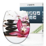 SCH&Uuml;TTE WC-Sitz &raquo;Wellyness&laquo;, Duroplast, oval, mit Softclose-Funktion - bunt
