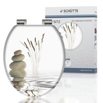 SCH&Uuml;TTE WC-Sitz &raquo;BLUE DROP&laquo;, MDF, oval, mit Softclose-Funktion - bunt