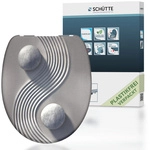 SCH&Uuml;TTE WC-Sitz &raquo;YIN & YANG&laquo;, Duroplast, oval, mit Softclose-Funktion - grau