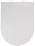 WENKO WC-Sitz &raquo;Calla&laquo;, Thermoplast, oval, mit Softclose-Funktion - weiss