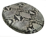ADOB WC-Sitz, BxT: 37 x 45,5 cm, Schlange - bunt