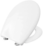 CORNAT WC-Sitz &raquo;PREMIUM&laquo;, Duroplast, oval, mit Softclose-Funktion - weiss
