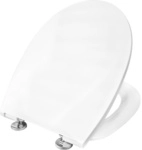 CORNAT WC-Sitz &raquo;PREMIUM&laquo;, Duroplast, oval, mit Softclose-Funktion - weiss