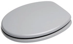 Sanilo WC-Sitz &raquo;Manhattan Grau&laquo;, LxBxH: 48 x 37,7 x 5,5 cm, Holz