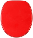 Sanilo WC-Sitz, BxL: 37,7 x 47 cm, Rot
