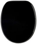 Sanilo WC-Sitz, BxL: 37,7 x 47 cm, Schwarz