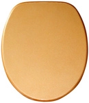 Sanilo WC-Sitz, BxL: 37,7 x 47 cm, Glitzer Gold - goldfarben