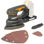 WORX Schleifer, &raquo;PowerShare&laquo;, 20V, schwarz/orange, Solo-Ger&auml;t