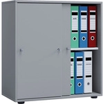 VCM B&uuml;roschrank &raquo;Lona L mit Schiebet&uuml;ren&laquo;, BxHxL: 37 x 74 x 70 cm,...