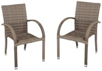 GARDEN PLEASURE Stapelstuhl &raquo;Modesto&laquo;, BxTxH: 57 x 64 x 90 cm, Aluminium/