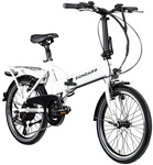 Z&Uuml;NDAPP E-Bike Unisex, 20 zoll, 6-Gang - weiss