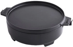 WEBER Mehrzweckbr&auml;ter &raquo;Crafted&laquo;, Duth Oven / Pfanneneinsatz - schwarz