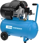G&Uuml;DE Kompressor &raquo;405/10/50&laquo;, 10 bar, 2200 W, 50 l Beh&auml;ltervolumen - blau