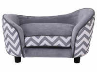 PawHut Haustier-Sofa, BxL: 5 x 10 cm, grau/schwarz - bunt