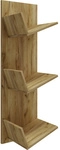 VCM Weinregal &raquo;Vinosi&laquo;, BxHxL: 25,6 x 106,5 x 33 cm, Holzwerkstoff - braun