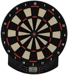 HOMCOM Dartboard, schwarz, Kunststoff