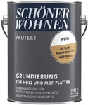 SCH&Ouml;NER WOHNEN FARBE Grundierung, &raquo;Sch&ouml;ner Wohnen Protect&laquo;, 2,5 l, wei&szlig;, matt -