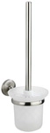 WENKO WC-Garnitur &raquo;Cuba matt&laquo;, Metall, silberfarben