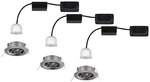 PAULMANN Einbauleuchte, LED, 310 lm, warmwei&szlig;, IP23, schwenkbar - silberfarben