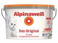 ALPINA Innenfarbe »Alpinaweiß Das Original«, 4 l, weiß, matt - weiss