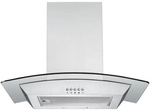 RESPEKTA Glasschirmhaube &raquo;CH0160IXB&laquo;, Motorleistung: 67 W, Edelstahl/Glas,