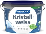 RENOVO Wand- und Deckenfarbe &raquo;Kristallweiss&laquo;, matt, 10l