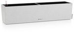 LECHUZA Balkonkasten &raquo;BALCONERA Stone&laquo;, BxHxT: 79 x 19 x 19 cm, Kunststoff - weiss