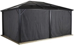 SOJAG Seitenteile &raquo;Meridien&laquo;, Breite: 485 cm, Polyester, dunkelgrau