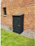 PROMADINO Ger&auml;teschrank &raquo;Speyer&laquo;, BxHxT: 72,5 x 148 x 68,6 cm, anthrazit, Holz -