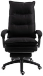 Vinsetto Massagestuhl, Breite: 62 cm, Region: R&uuml;cken/Ges&auml;&szlig; - schwarz