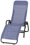 SIENA GARDEN Sonnenliege &raquo;Bito&laquo;, LxBxH: 139 x 72 x 118 cm, Stahl - blau