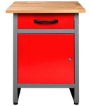 Ondis24 Werkbank &raquo;Wolle&laquo; - rot