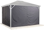 SOJAG Seitenteile &raquo;Verona&laquo;, Breite: 298 cm, Polyester, dunkelgrau