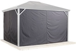 SOJAG Seitenteile &raquo;Verona&laquo;, Breite: 423 cm, Polyester, dunkelgrau