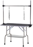 PawHut Trimmtisch, schwarz/weiss, BxHxL: 170 x 107 x 107 cm
