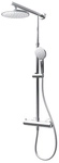 SCHULTE Duschsystem &raquo;Classic&laquo;, HxT: 155,4 x 43,4 cm, Messing, inkl. Einhebelmischer