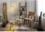 SIT Armstuhl &raquo;SIT&CHAIRS&laquo;, BxHxT: 59 x 84 x 60 cm, Teakholz/rattan - beige