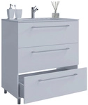 VCM Waschtisch-Set, Breite Waschtisch: 60 cm - weiss