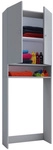 VCM Waschmaschinenschrank &raquo;Lona&laquo;, BxHxT: 64 x 182 x 27 cm - grau