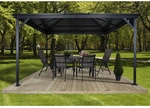 SOJAG Pavillon &raquo;Ventura&laquo;, rechteckig, BxHxT: 423 x 261 x 296 cm - grau